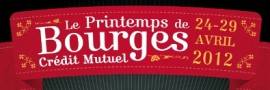 Affiche Le Printemps de Bourges 2012